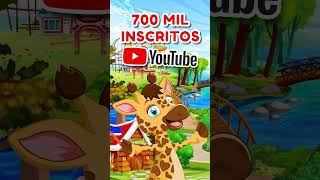 Obrigado pelos 700 mil Inscritos  Giramille  Desenho Animado Musical baby babysongs forkids [upl. by Meehyrb]