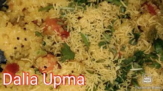 Dalia Upma Recipe  Masala Vegetable Dalia Recipe  Suchitras Kitchen [upl. by Ahseal888]