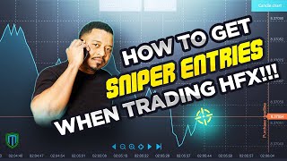 How to Get Sniper Entries With HFX Binary Options  Live Trading [upl. by Melany]