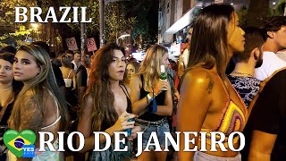 🇧🇷 LEBLON DISTRICT NIGHTLIFE RIO DE JANEIRO BRAZIL 2021 FULL TOUR [upl. by Valencia81]