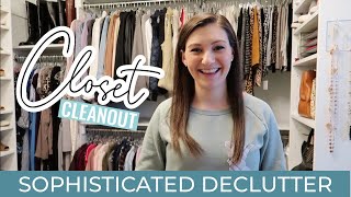 2022 CLOSET DECLUTTER  Newly Postpartum amp WFH Mom  Pro Tips On Decluttering Your Closet [upl. by Ellenrad]