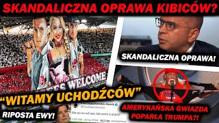 SKANDALICZNA OPRAWA KIBICÓW BIURO LEWICY ZDEWASTOWANE RIPOSTA EWY ZAJĄCZKOWSKIEJ [upl. by Farra]