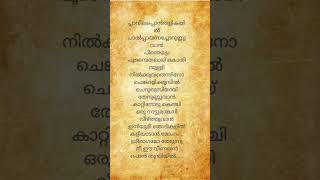 Sreeragamo Pavithram youtubeshorts lyrics [upl. by Yankee]