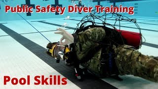 Pool Dive Skills Circuit for Public Safety Dive Team [upl. by Denice]