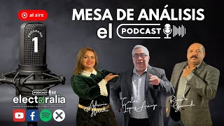 Electoralia El Podcast  Mesa de Análisis  Programa 1 [upl. by Assinna]