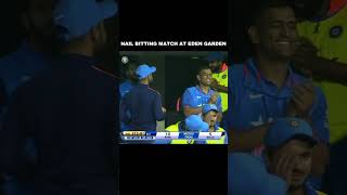 nail bitting matchshorts cricket cricketlover sports indvsaus [upl. by Publus]