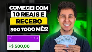 RECEBA 500 REAIS POR MÊS EM DIVIDENDOS comece hoje com 10 reais [upl. by Ecnatsnok]