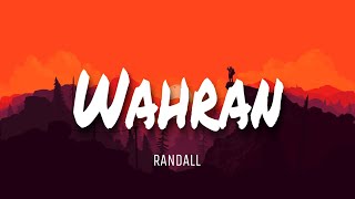 Wahran  RANDALL  SLOWED [upl. by Mariele]