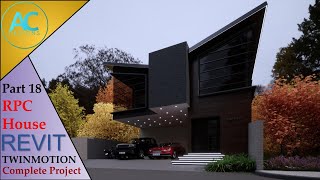 RPC House  Part 18  Complete Step By Step Project  Revit and Twinmotion Tutorial [upl. by Carrol]