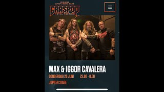 Graspop 2024  Max amp Igorr Cavalera [upl. by Sul]