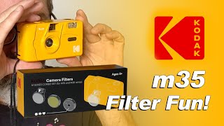 Kodak m35 35mm Camera  Part 3 Fun amp Filters [upl. by Peti]