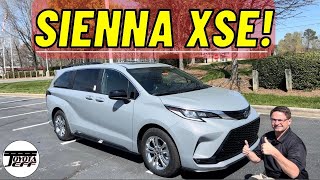 2023 Toyota Sienna XSE Review  the Sporty One [upl. by Suckram]