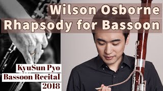 Wilson OsborneRhapsody for Bassoon [upl. by Ecnaled]