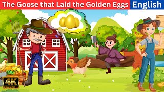 The Goose that Laid the Golden Eggs  Bedtime Stories for Kids in English  FairyTalesForKidz [upl. by Atarman]