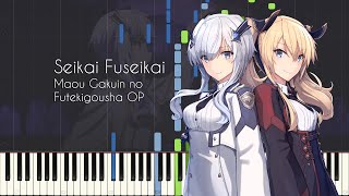 Seikai Fuseikai  Maou Gakuin no Futekigousha The Misfit of Demon King Academy OP Synthesia [upl. by Hanako]