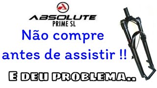 Suspensão Absolute Prime SL Opinião de usuário e resultado de testes GVR bike [upl. by Esirehs]