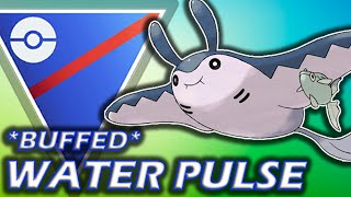 INSANE 34 WIN STREAK BUFFED WATER PULSE MANTINE FLIES TO RIDICULOUS WINS IN GREAT LEAGUE BATTLES [upl. by Rozele]