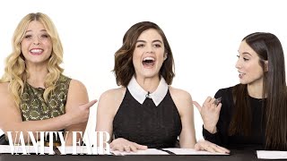 The Cast of Pretty Little Liars Takes a Lie Detector Test [upl. by Anyala]