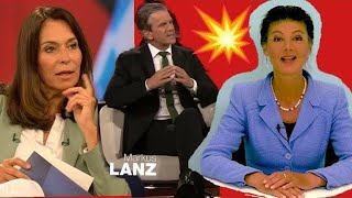 Sahra Wagenknecht zerstört bei Maischberger die deutsche Politik [upl. by Etnomal]