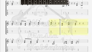 Finntroll Jaktens Tid GUITAR TAB [upl. by Akerdnahs]