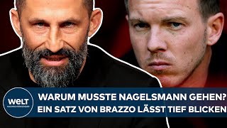 BAYERNBEBEN Warum musste Trainer Nagelsmann gehen Knallhart Ein Satz von Salihamidzic sagt alles [upl. by Zosima]