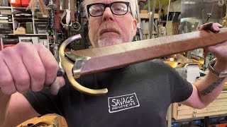 Adam Savages One Day Builds Sword Scabbard [upl. by Adamsun]