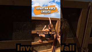 🚧 Inverted Wall  SPARTAN RACE Greece ocr spartan shorts [upl. by Fazeli]