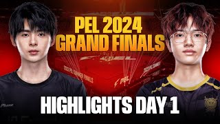 PEL 2024 GRAND FINALS DAY 1 HIGHLIGHTS  NOVA JDE TIANBA STE 4AM DOMINATION  PARABOY QZZ ️‍🔥 [upl. by Olaznog]