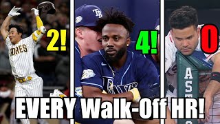 EVERY MLB WalkOff Home Run of 2023 Regular Season BUT If I missed one Ill give you a cookie [upl. by Atsyrc]