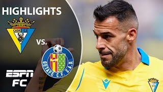 Alvaro Negredo rescues point for Cadiz vs Getafe with excellent equalizer  LaLiga Highlights [upl. by Ameh]