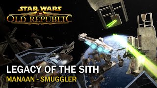 SWTOR Legacy of the Sith  Manaan  Smuggler [upl. by Nylauqcaj]