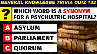 Ultimate General Knowledge Trivia Quiz Part 132  50 Top Questions And Answers [upl. by Eniksre]