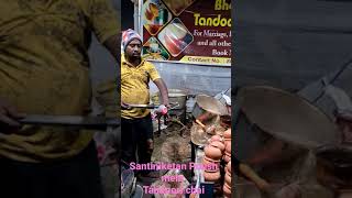 Santiniketan Poush Mela Tandoori chai  Village Tribe CookingYou Tube Shorts [upl. by Eedyaj]