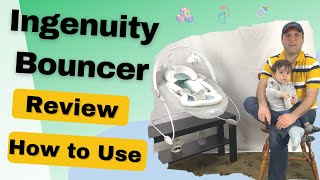 Ingenuity Automatic Baby Bouncer Product Review  How to Use [upl. by Osborn]