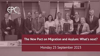 The New Pact on Migration and Asylum What’s next [upl. by Enaelem]