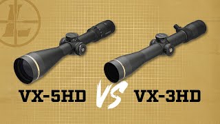 Leupold VX5HD vs VX3HD Riflescope [upl. by Acissj]