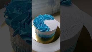 The Simple One 💙🥰Cake Design ❤️🔥 shortsfeed viral cake shorts shortvideo [upl. by Aronoh]