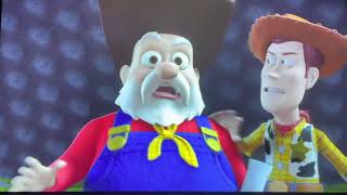 Toy Story 2 Sound Effects Only Woody Vs Prospector [upl. by Heilman79]