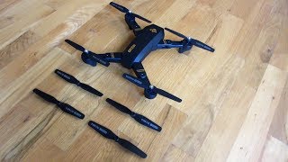 VISUO Drone  Propeller Blades Direction and Configuration [upl. by Yelloh212]