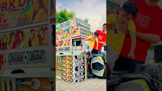 Mini dj ke andar fus gya😱😱 power big dj vs mini dj sound setup  Amazing dj truck system [upl. by Asiela]