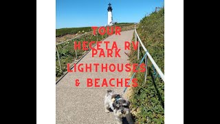 TOUR HECETA BEACH RV PARK LIGHTHOUSES AND BEACHES My Solo Cross Country Trip 2023 Ep 75 [upl. by Buckie]