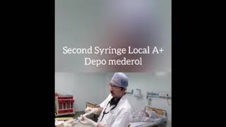 EPIDURAL INJECTION TECHNIQUE [upl. by Levitus]