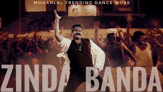 Mohanlal Dance  Celebrating Lalettans trending Dance move  Zinda Banda  Jawan movie song  A10 [upl. by Lamb]