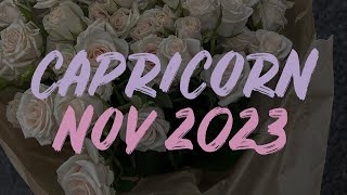 💙 CAPRICORN NOVEMBER 2023 💙 Udah siap terima kabar baik beluuum 😆🙈🥹✨ [upl. by Magnolia]