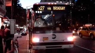 2011 Prevost x345 2468 On The x27  23rd Street amp Madison Ave  Samsung Galaxy S Relay 4G Video [upl. by Afital]