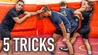 5 Wrestling Tricks to Win More Matches [upl. by Yemac]