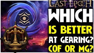 Last Epoch Merchants Guild Or CoF Which is Better Level 100 Gear Comparison [upl. by Zahara]