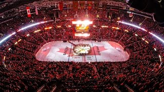 Ottawa Montreal and Toronto sing “O Canada” [upl. by Irec]