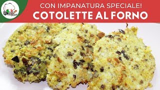 Cotolette di maiale al forno con impanatura speciale  FoodVlogger [upl. by Ahsikam]