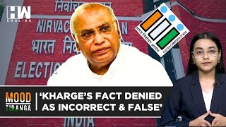 Here’s How ECI Reacted When Kharge Raised Questions On Voter Turnout Data [upl. by Nagyam284]